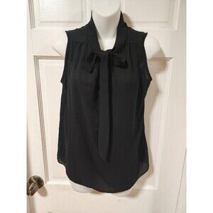 𝅺JON & Anna Small Black Woman's Sleeveless Blouse